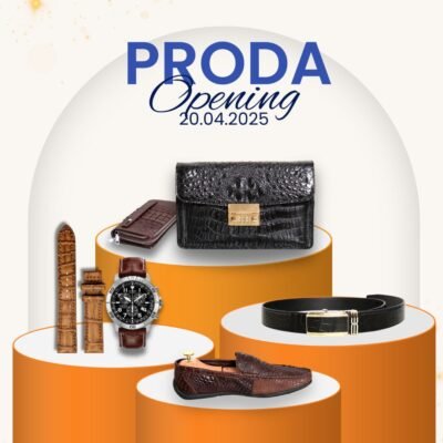 Khai trương cửa hàng đồ da nam proda